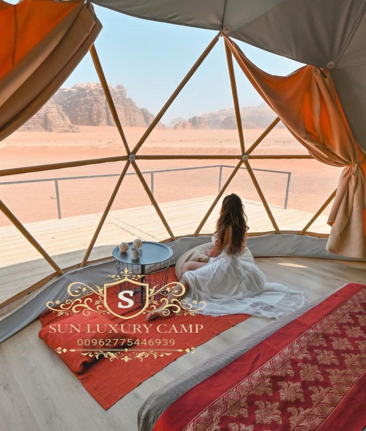 Apartamento Sun Luxury Camp &Tour Wadi Rum Exterior foto