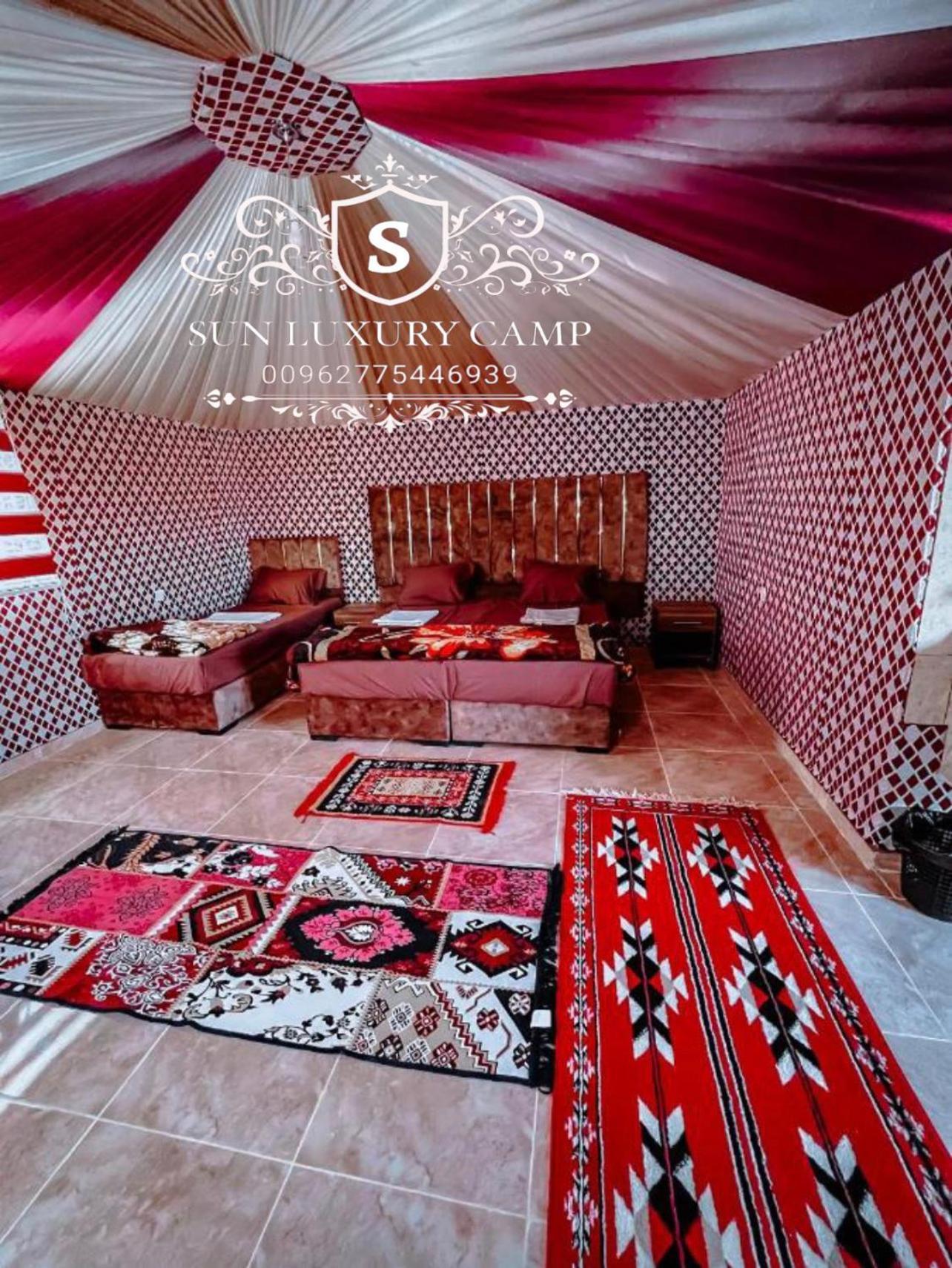 Apartamento Sun Luxury Camp &Tour Wadi Rum Exterior foto