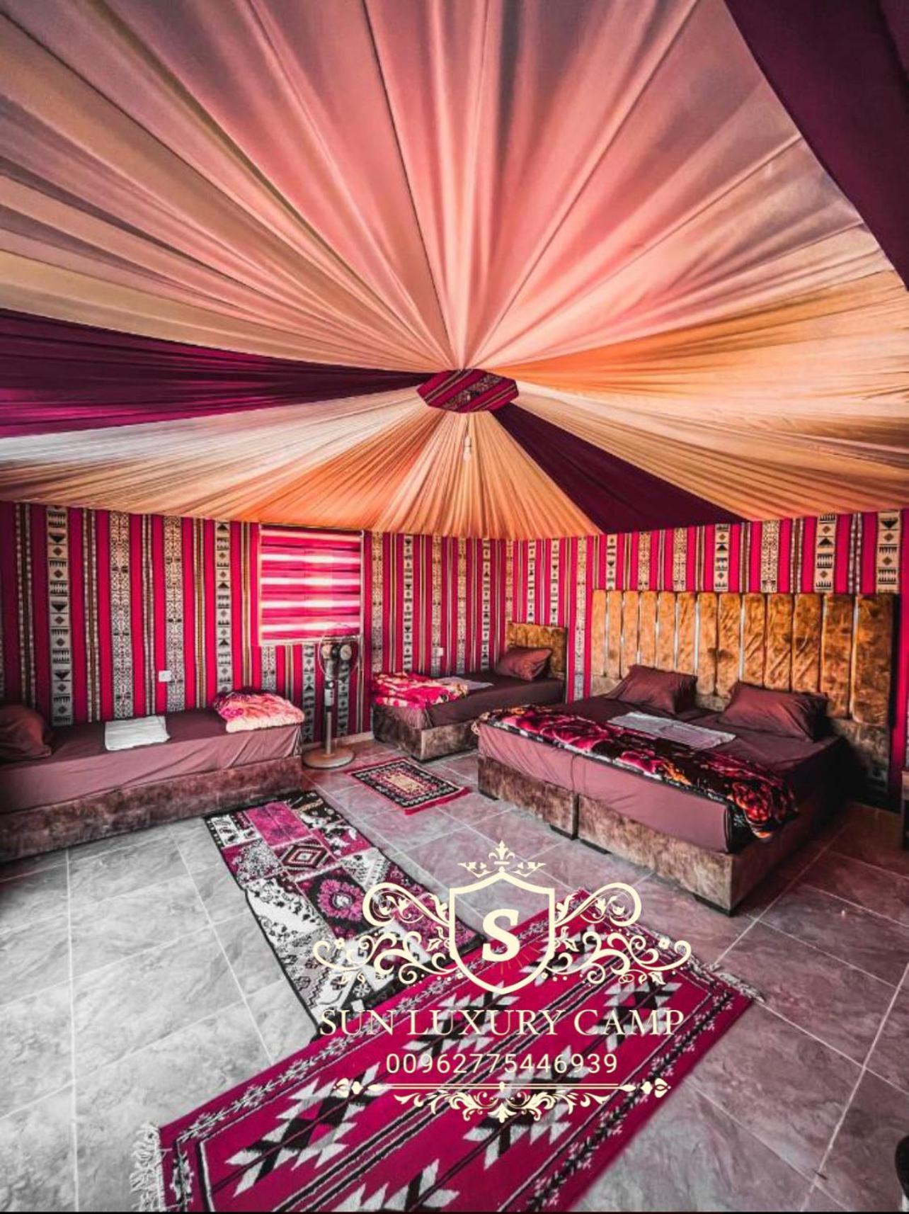 Apartamento Sun Luxury Camp &Tour Wadi Rum Exterior foto